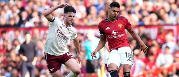 Declan Rice (Arsenal) vs. Casemiro (Manchester United)