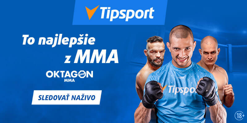 Sleduj zápasy Oktagon MMA live na&nbsp;Tipsport TV!