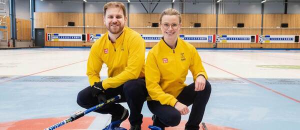 Isabella and Rasmus Wranĺ, reprezentanti Švédska v curlingu