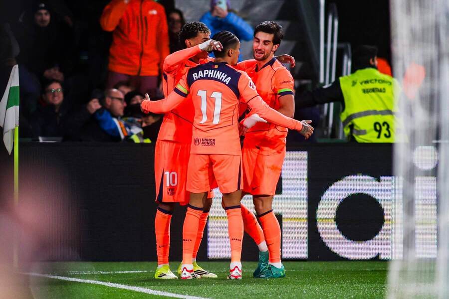 Futbalisti Barcelony.