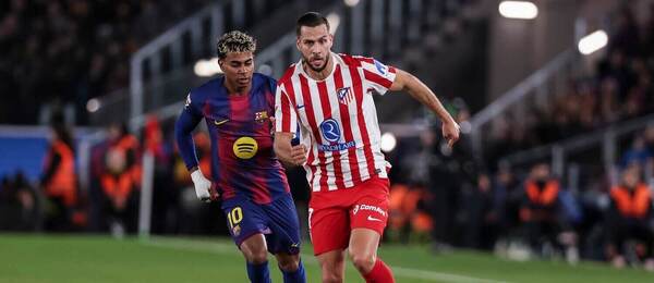 Lamine Yamal (Barcelona) a Dávid Hancko (Atl. Madrid)