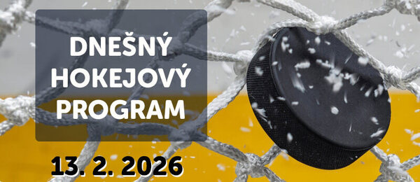Dnešný hokejový program na ZOH 2026 (13.2.)