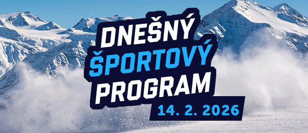Dnešný šport program 14. 2. 2026