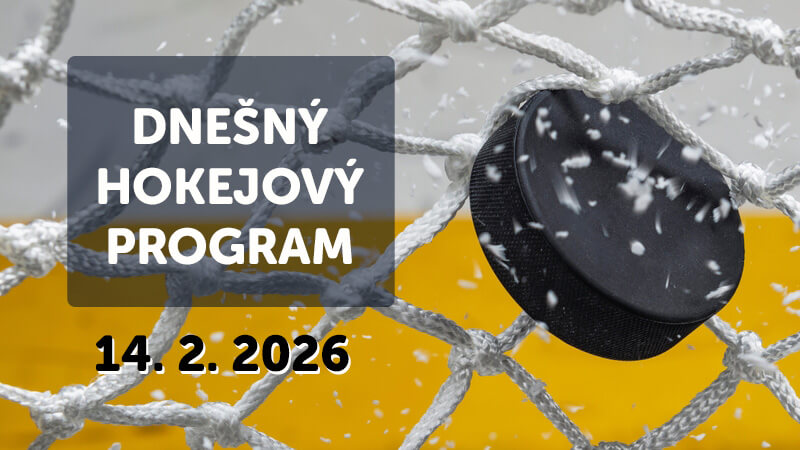 Dnešný hokejový program (14. február)