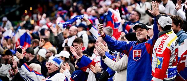 Slovenskí fanúšikovia hokeja