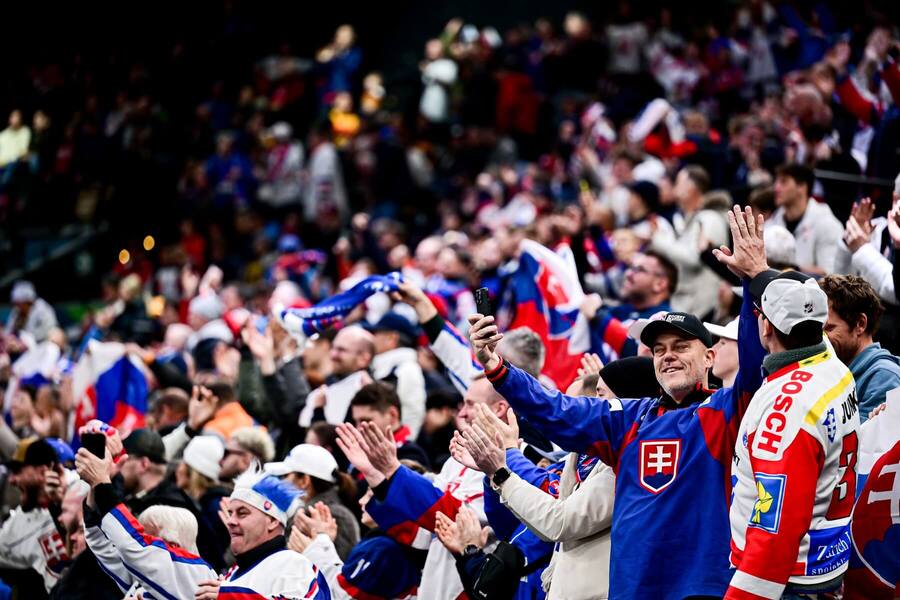 Slovenskí fanúšikovia hokeja