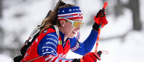 Chloe Levins, americká biatlonistka