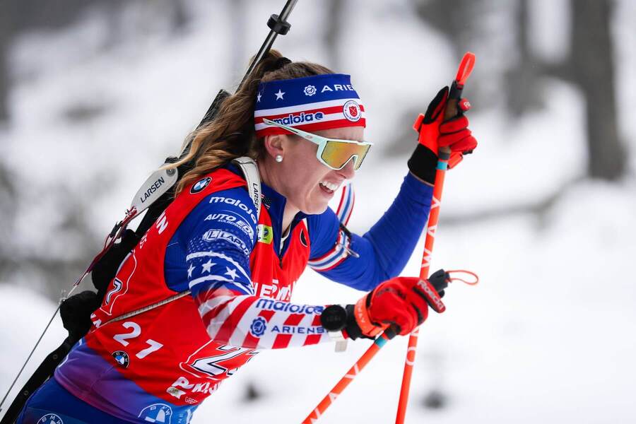 Chloe Levins, americká biatlonistka