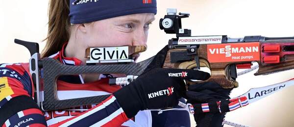 Maren Kirkeeide, finišmanka nórskej štafety