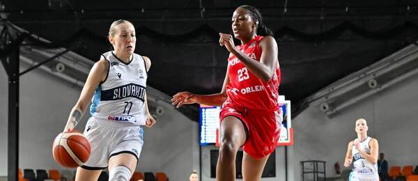 Slovensko vs. Poľsko v kvalifikácii na ME 2027 v basketbale žien.