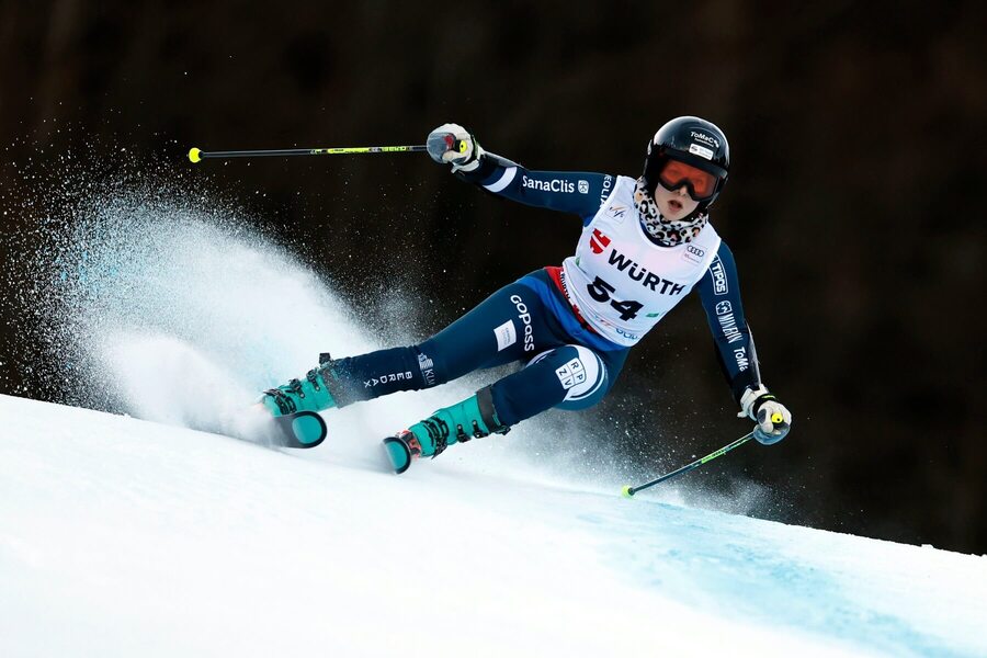 Rebeka Jančová dnes v&nbsp;obrovskom slalome