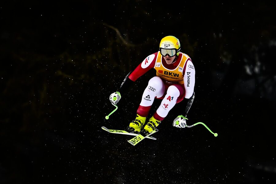 Raphael Haaser, jeden z&nbsp;najlepších v&nbsp;superobrovskom slalome