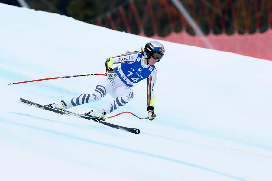 Emma Aicher v&nbsp;Lillehammeri