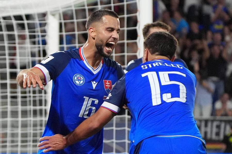 Dávid Hancko s&nbsp;Dávidom Strelcom.