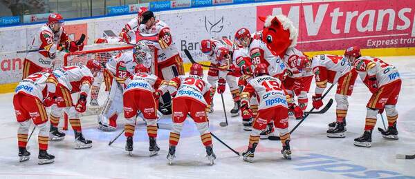 hráči Prešova pred zápasom