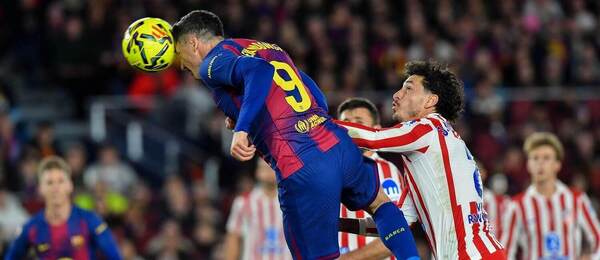 Atlético vs. Barcelona.