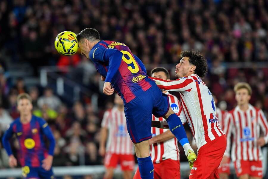 Atlético vs. Barcelona.