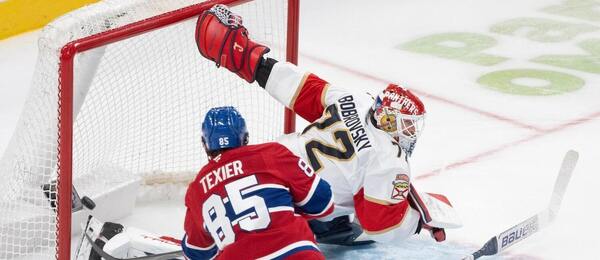 Texier vs. Bobrovsky.