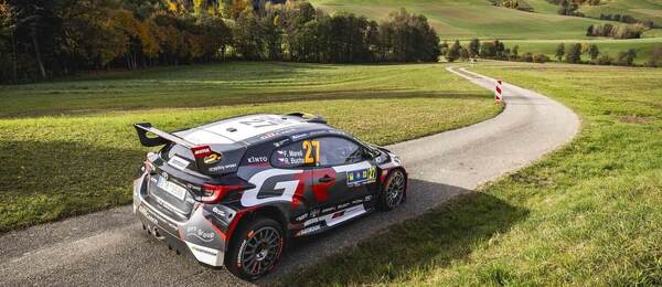 Česi Filip Mareš a Radovan Bucha – víťazná posádka Rallysprint Kopná 2025