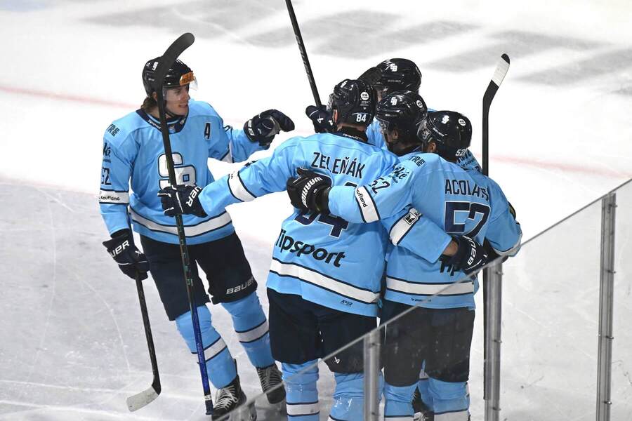 Gólová radosť hráčov Slovana Bratislava