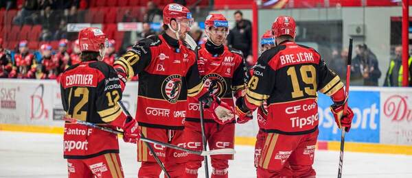 radosť hokejistov HC Prešov