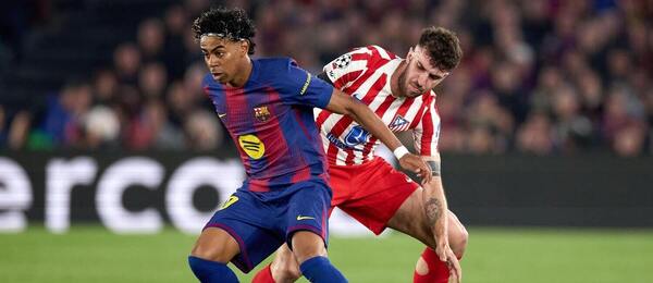 Atlético vs. Barcelona.