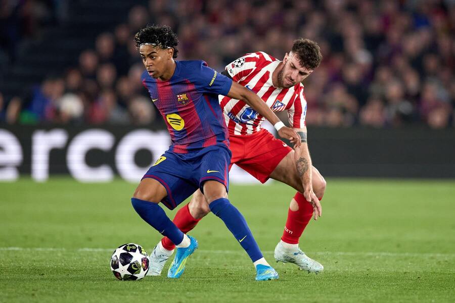 Atlético vs. Barcelona.