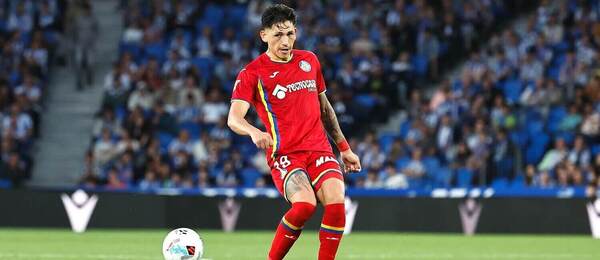 Na snímke hráč Getafe CF Luis Vazquez.