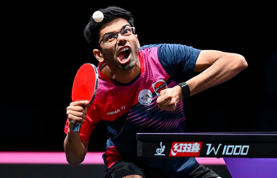 Manav Thakkar, reprezentant Indie v&nbsp;stolnom tenise