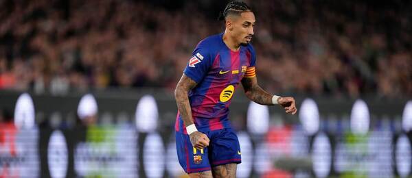 Raphinha v drese Barcelony