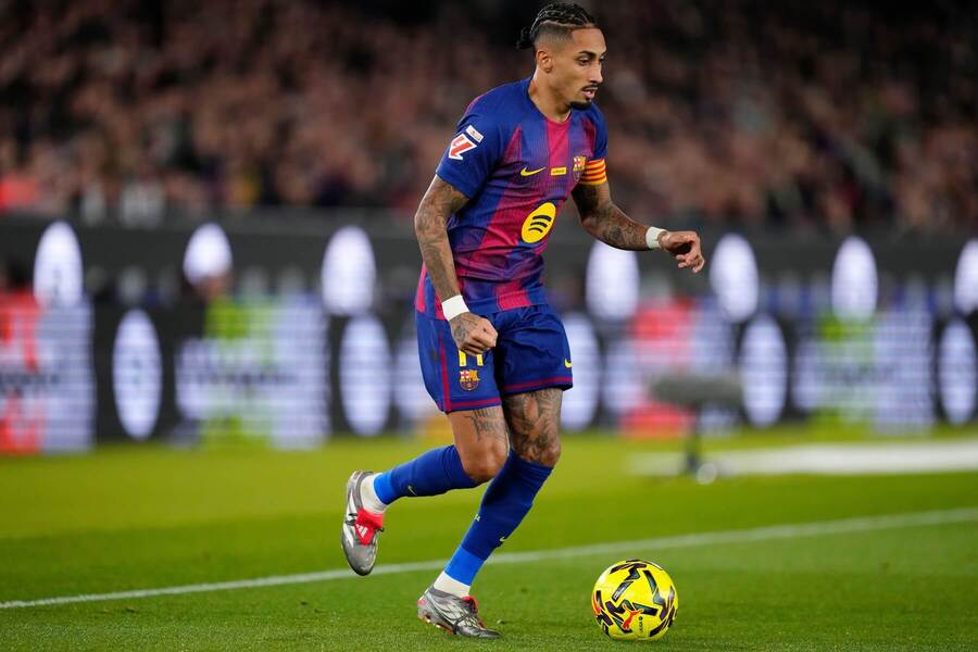 Raphinha v&nbsp;drese Barcelony