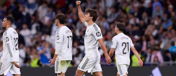 Futbalisti Realu Madrid.
