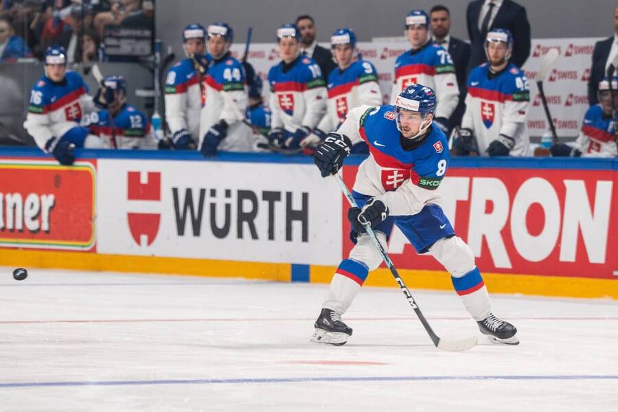 Oliver Okuliar (Slovensko) na&nbsp;MS v&nbsp;hokeji 2026