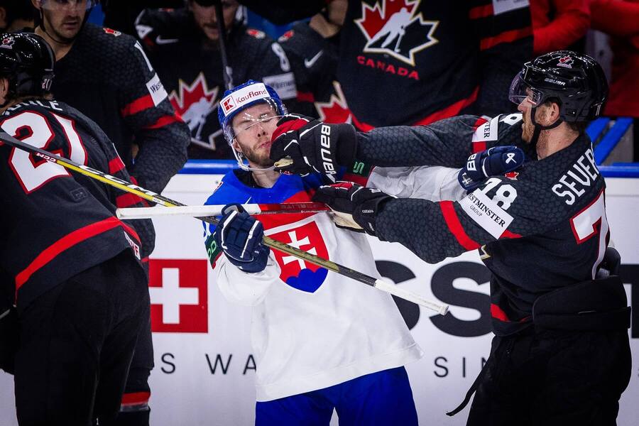 Slovensko sa stretlo s&nbsp;Kanadou aj na&nbsp;MS 2024 v&nbsp;Prahe.