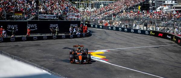 Lando Norris na VC Monaka 2026
