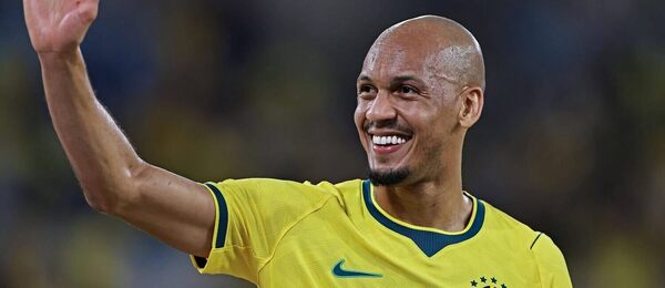 Brazílsky futbalista Fabinho pred zápasom s Panamou.