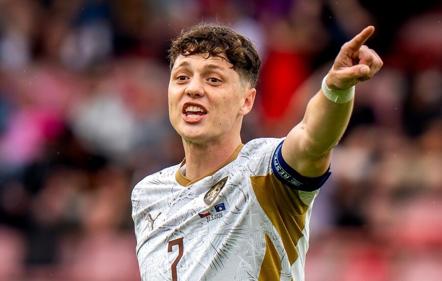 Ladislav Krejčí v&nbsp;úlohe kapitána českej futbalovej reprezentácie