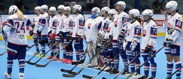 Reprezentantky Slovenska v hokejbale