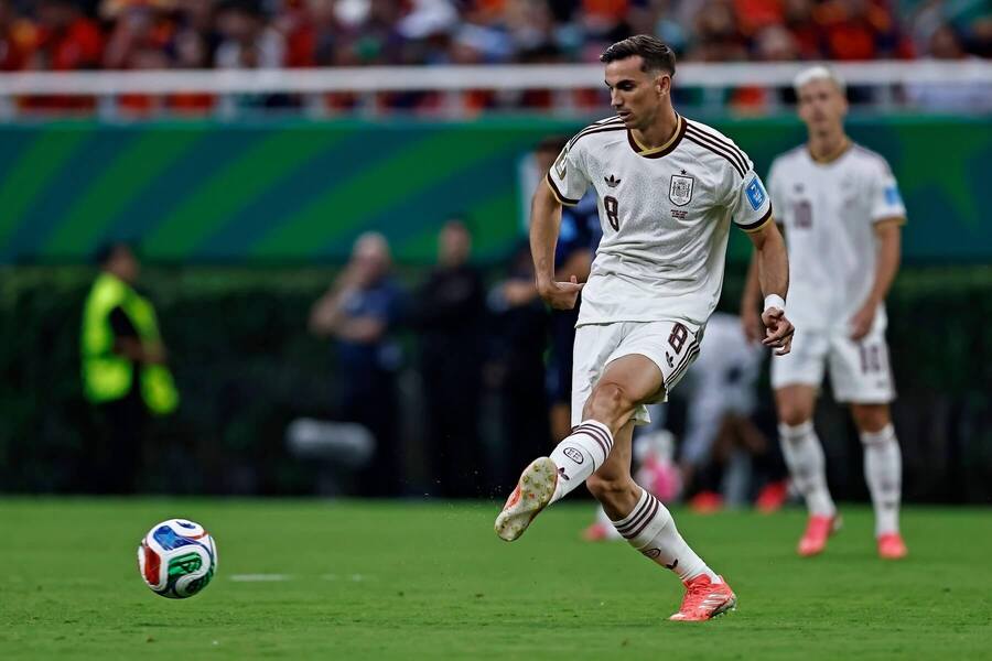 Fabian Ruiz v&nbsp;drese Španielska vna MS vo&nbsp;futbale 2026