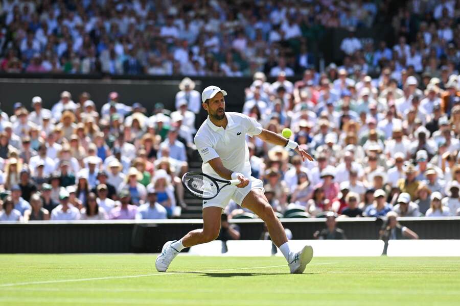 Novak Djokovič vs. Felix Auger-Aliassime dnes na&nbsp;Wimbledone 2026