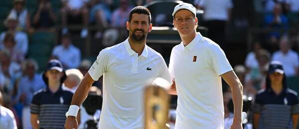 Djokovič vs. Sinner v semifinále Wimbledonu