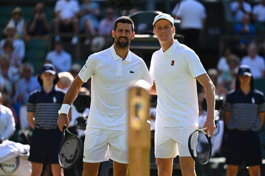Djokovič vs. Sinner v&nbsp;semifinále Wimbledonu