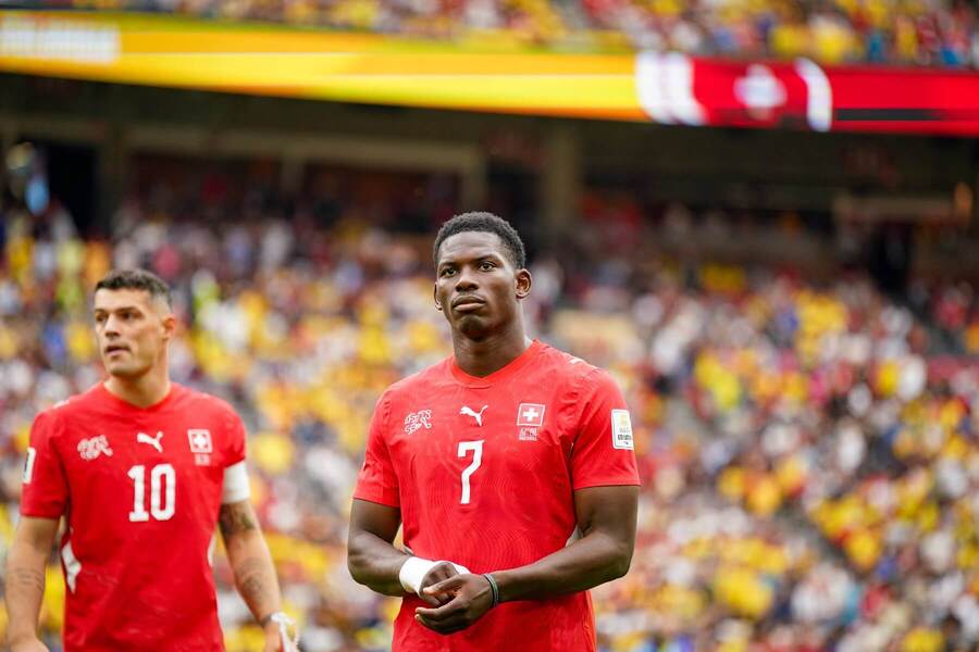 Breel Embolo a&nbsp;Granit Xhaka