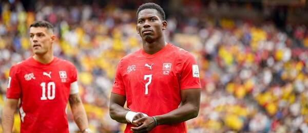 Breel Embolo a Granit Xhaka