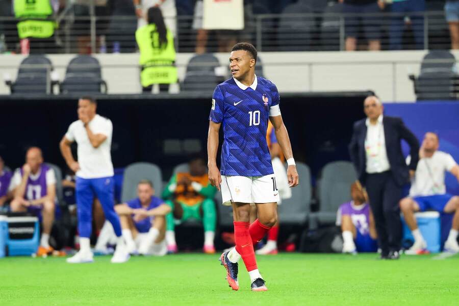 Na snímke Kylian Mbappé