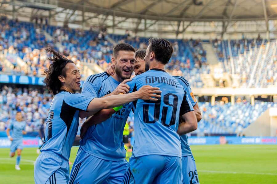 Hráči ŠK Slovan Bratislava.