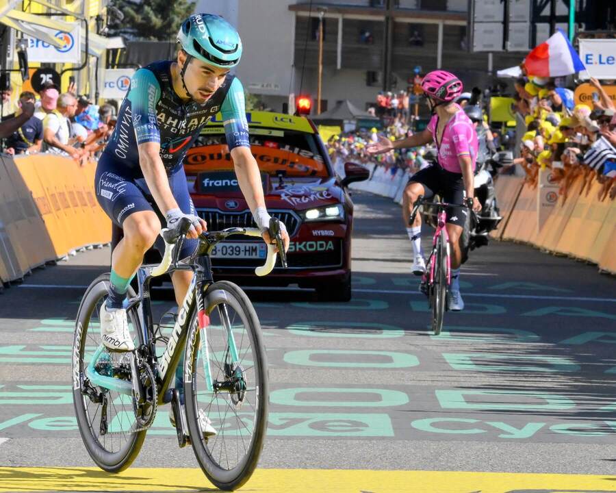 Lenny Martinez v&nbsp;cieli 19. etape Tour de France 2026