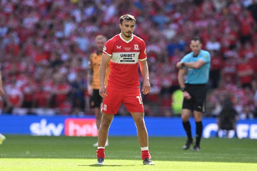 Slovenský futbalový útočník David Strelec.