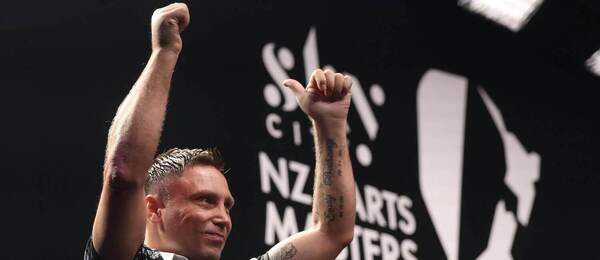 Gerwyn Price na New Zealand Darts Masters