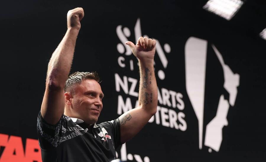 Gerwyn Price na&nbsp;New Zealand Darts Masters